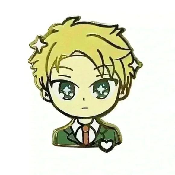Spy X Family Anime Loid Forger Kawaii Enamel Pin - Picture 2 of 4
